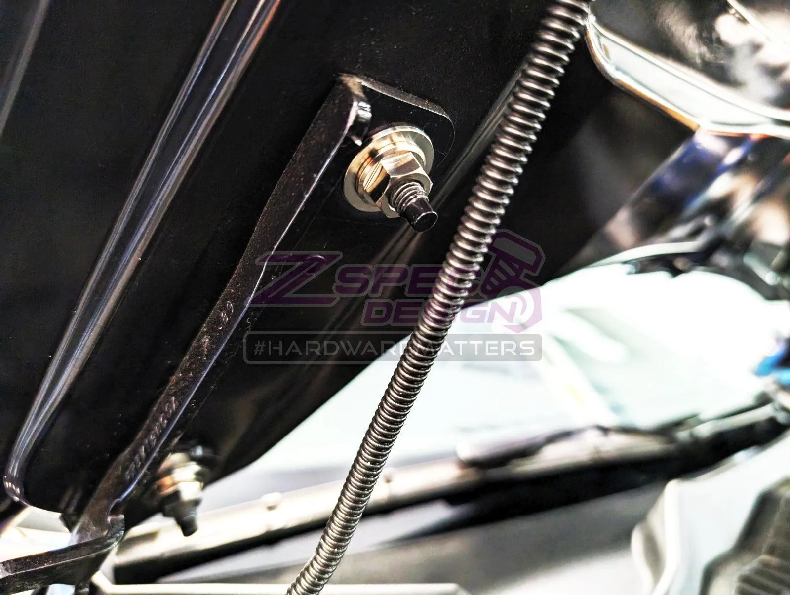 ZSPEC Stage-3 Dress Up Bolts® Fastener Kit for '15-23 Ford Mustang GT 5.0L S550, Titanium
