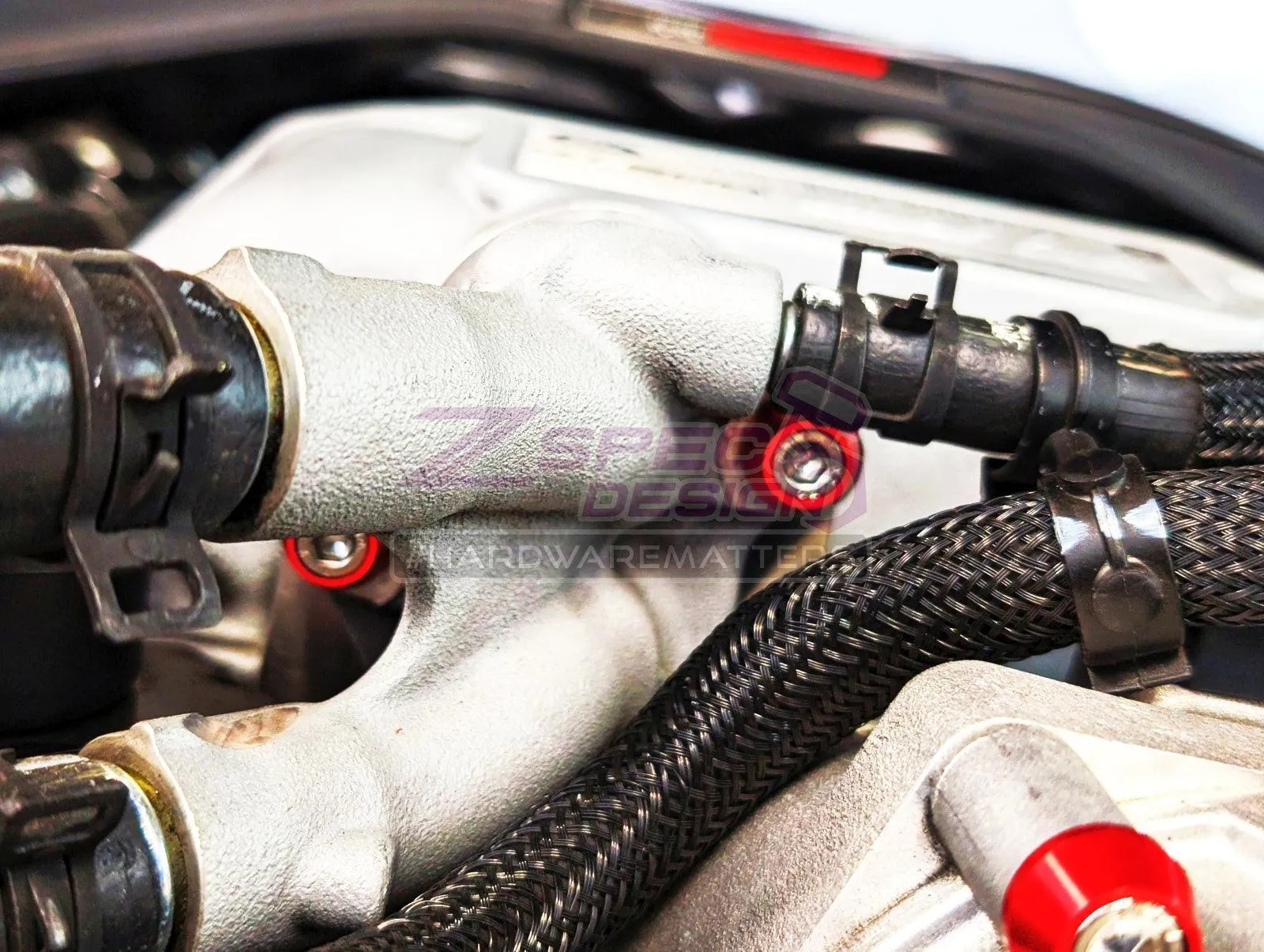 ZSPEC Stage-3 Dress Up Bolts® Fastener Kit for '15-23 Ford Mustang GT500 S550, Stainless & Billet